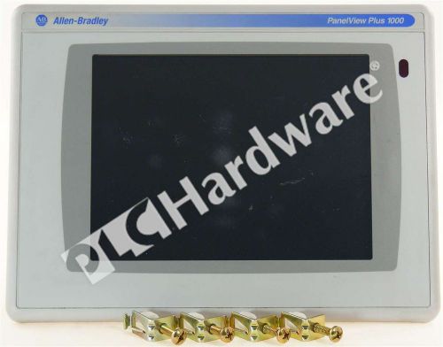 Allen bradley 2711p-t10c4d1 /a panelview plus 1000 32mb flash / 64mb ram, read! for sale