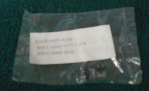 New Fanuc Fuse Kit, A06B-6077-K250, A60L-0001-0175/2.0A, A60L-0001-0359