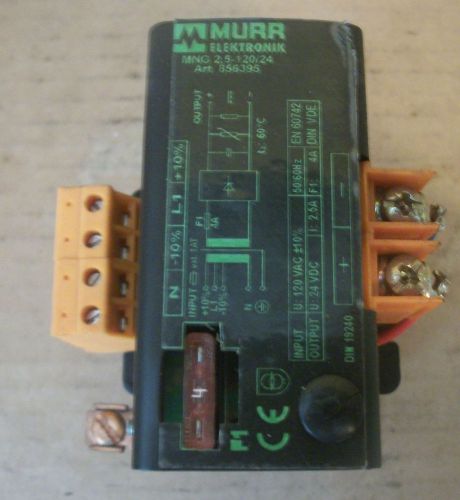 MURR ELEKTRONIK MNG 2.5-120/24 Art. 856395 Power Supply/Transformer