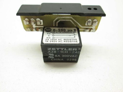 NEW ALLEN BRADLEY 8-590 EM-RELAY SER B 120/240V-AC 2A AMP D402906