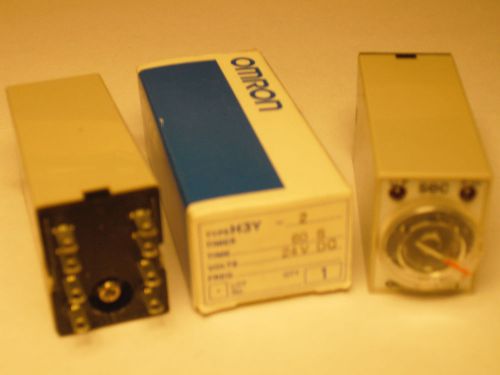 H3Y-2 DC24V 60SEC OMRON RELAY TIMER