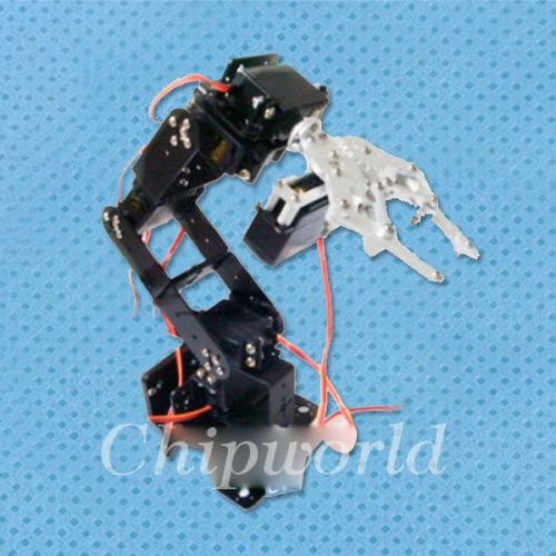 6 dof mechanical arm 6 axis steering gear bracket mechanical claw 3d rotation for sale