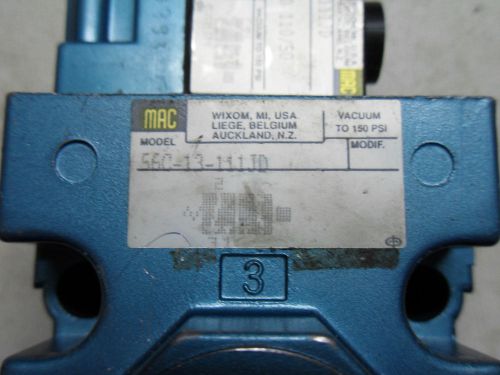 (x5-8) 1 new mac valves 56c-13-111jd solenoid valve for sale