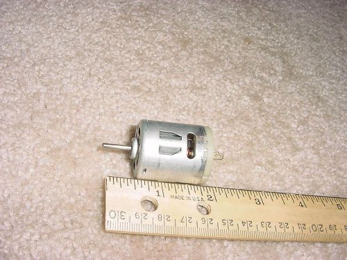 Small DC Electric Motor 12 VDC 19850 RPM  80 G-cm - M41