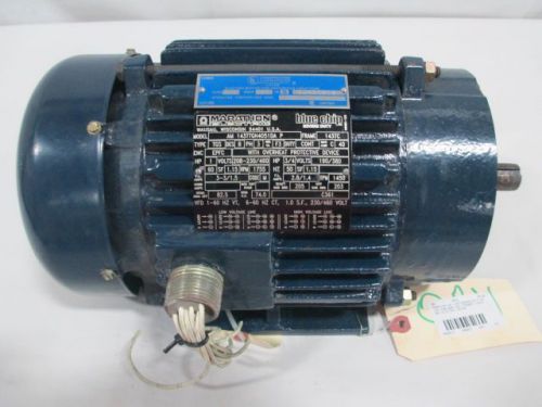 MARATHON AM 143TTGN4051DA P AC 1HP 230/460V 1755RPM 143TC 3PH EPFC MOTOR D208027