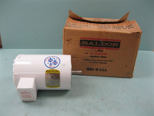 Baldor vwdm3546 industrial motor 1 hp 3-phase new a13 (1719) for sale