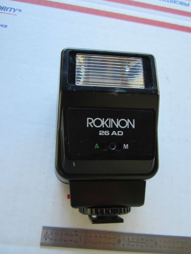 ROKINON 26AD FLASH FOR PARTS CAMERA PART