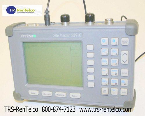 ANRITSU S251C SITEMASTER W/5/10 missing accessories