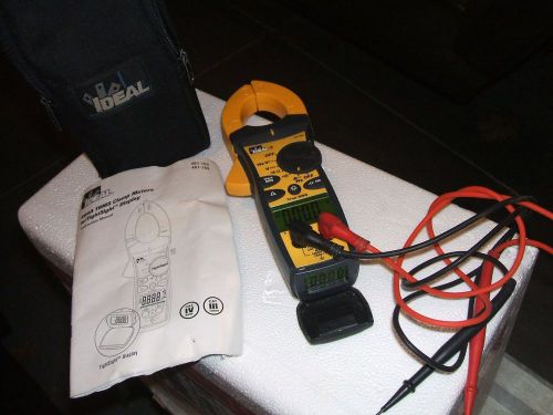 Ideal 61-765 tight sight 600 amp multimeter/ amp