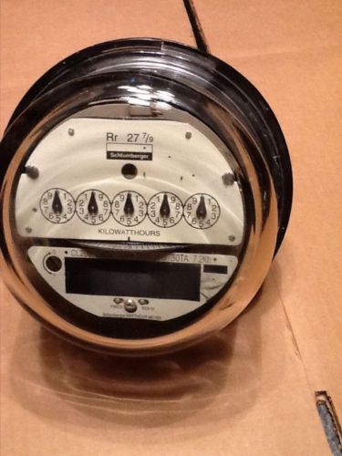 Schlumberger watt hour meter 240v  CL 200 Type J5S