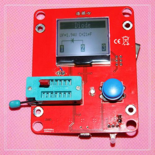 Transistor tester resistance inductance capacitance  thyristor mos esr meter for sale