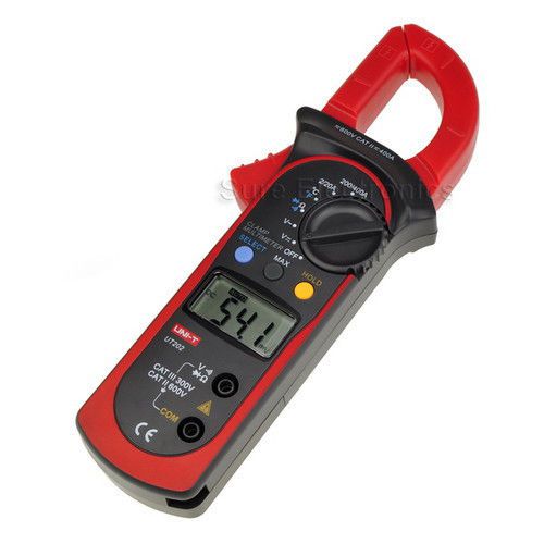 Free Express UNI-T UNIT UT202 Digital Auto Range Clamp Multimeter Tester DMM AC