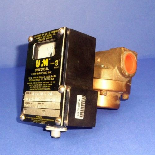 UFM 3/4&#034;NPT 0-6GPM 4POLE UNIVERSAL FLOW METER SM-FSF6GM-6-32V1 *NEW NO BOX*