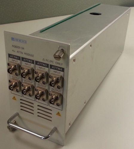 Ando AQ8201-34 4-Channel Variable Optical Attenuator Module w/ 0.5dB Resolution