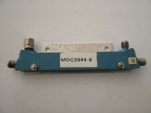 DIRECTIONAL COUPLER MDC2044-6  6dB 0.5 - 2GHz MIDISCO