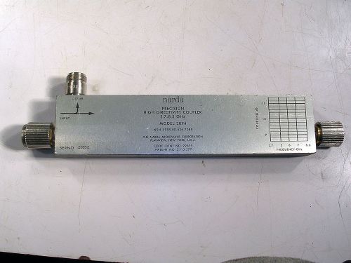 Narda 3094 directional coupler -10db  tested good for sale