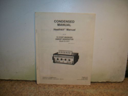 HEATHKIT IG-5257 CONDENSED MANUAL..