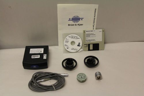 Bruel &amp; Kjaer Type 4195 Wideband Ear Simulator includes Type 2669 Preamp - (7496