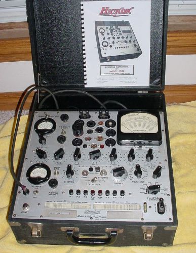 Hickok 539c tube tester works well, clean, tests ham radio amp music for sale