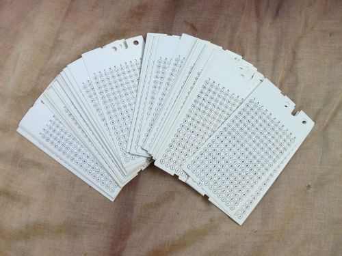 50 Vintage NOS Blank Cards for Hickok Cardmatic Tube Testers.Original