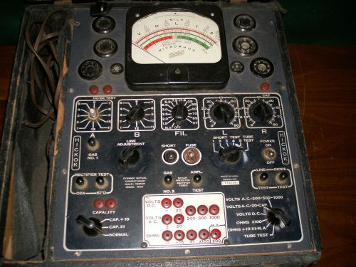 Hickok 510 X Tube Tester VOM Meter Pre 1935 For Repair or Restoration 510 X