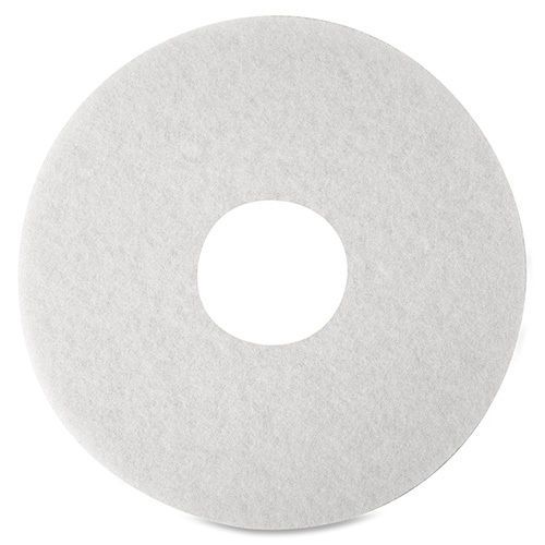 Niagara&amp;reg; Niagara Floor Polishing Pads 16&#034; 5/BX White. Sold as Box of 5