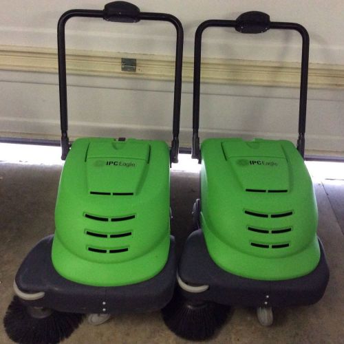 2 IPC Eagle Smartvac 464, battery powered vacuum sweepers