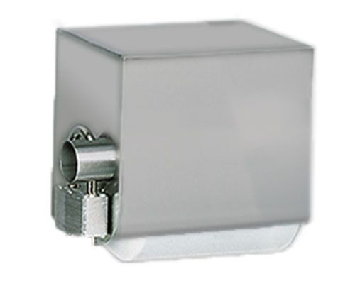 Royce Rolls Model #CTP-1 Stainless Steel Covered Single Roll TP Dispenser