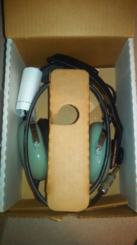 David Clark Powered Headset H5030 New Old Stock 12511G-01