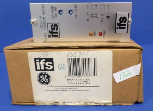 Ifs vic5211m video intercom master nib for sale