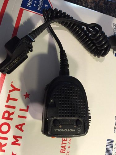 Motorola XTS5000 XTS3000 MT2000 3.5 jack 16ch Commander Speaker Mic RMN5038A #F