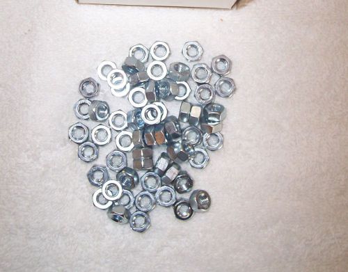 Hex Nuts 1/4&#034;-20 USS (Standard Thread) Zinc Plated