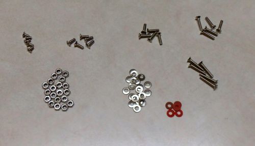 USA Shipping - 70 pc M2 4/6/8/10/12mm Screw &amp; Nuts Set Phillips Flat Head