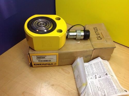 Enerpac rsm-500, hydraulic cylinder low pro, steel, 50 ton, 0.63 in stroke for sale