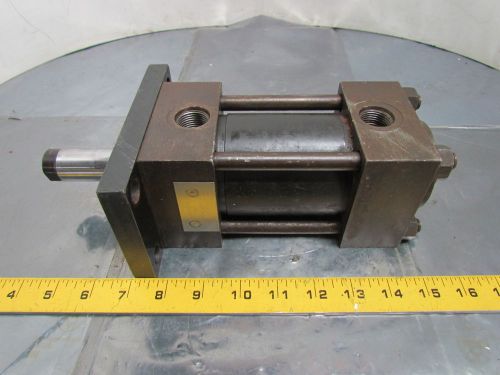 Hydro-line bu bn5fd-2.5x2 hydraulic cylinder 2-1/2&#034; bore 2&#034; cylinder double rod for sale