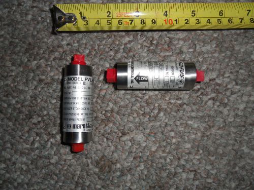 Flo-Fuse Marotta Scientific Controls Model FVL4B 1/4&#034;   2 for 1  FREE Shipping