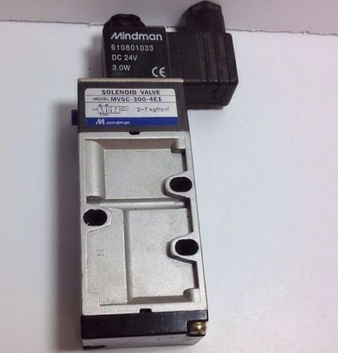 Mindman Pneumatic Solenoid Valve MVSC-300-4E1 / MVSD-300-4E1 610801033