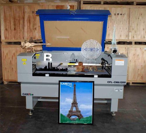 CAMFive cutter &amp; engraver laser machine 80W standard tube 50&#034;x26&#034; work table