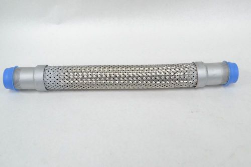 NEW STAINLESS BRAIDED 1-1/4IN NPT 16-1/4 LENGTH MULTI PURPOSE HOSE B333264