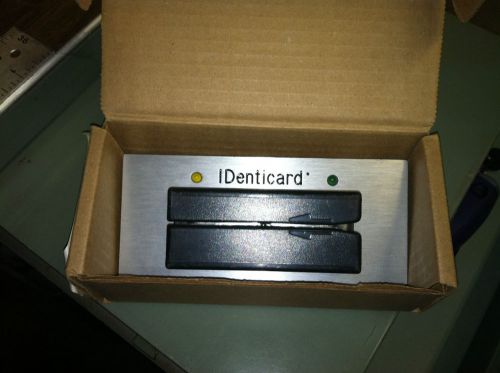 IDENTICARD F60-RH/IIsp TRACK 2 SURFACE MOUNT MAGNETIC STRIPE READER W FACEPLATE