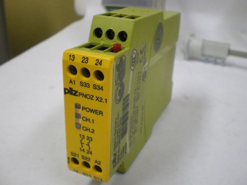 PILZ PNOZ X2.1 Safety Relay 24VAC/DC 2N/O