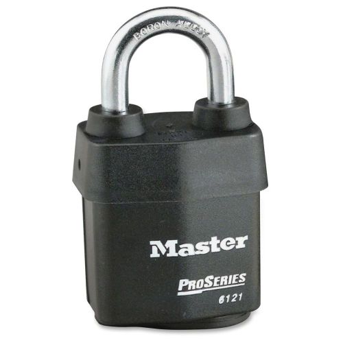 Master Pro Series Rekeyable Padlock - Keyed Different - Steel Body, (6121d)