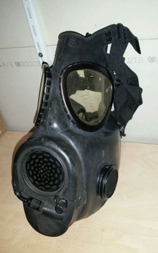 ** VINTAGE ARMY GAS MASK FULL FACE  MSA 85 / 2 E5 1 USA **