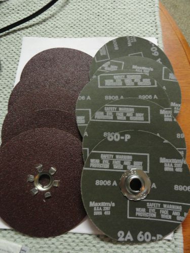 5 Inch, 60 Grit Speed Lock Grinding Discs