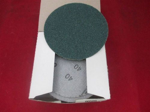 3M 00509 40E Hookit Abrasive Disc qty 25 new