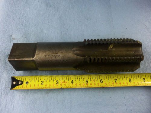 2 1/4 4 1/2 NC TAP HE C2 USA MADE MACHINIST MACHINIST TOOL SHOP CUTTING TOOLS