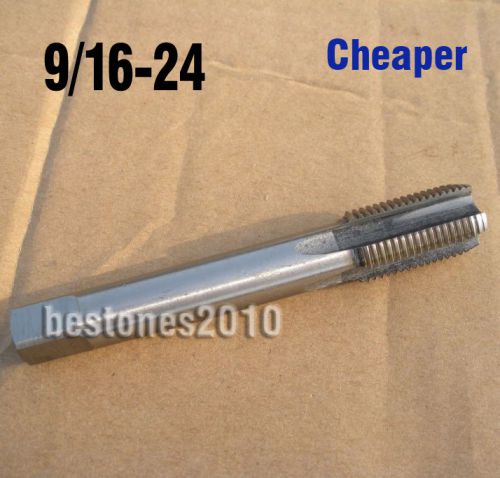 Lot 5pcs HSS Machine Plug Taps Right Hand 9/16-24 Tap Threading Tools Cheaper