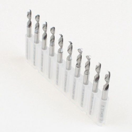 10pcs 3.175*2.9*12mm carbide drill bits, cnc parts for drilling circuit board for sale