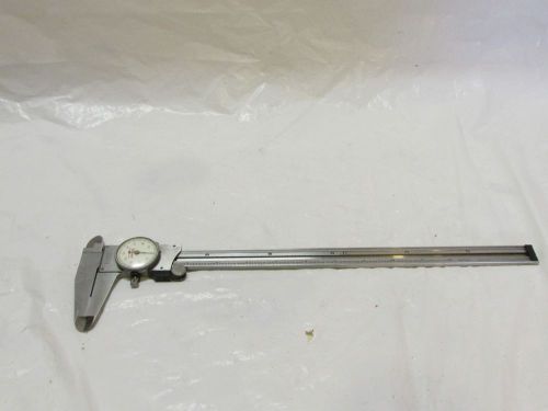 MACHINIST TOOLS  STARRETT #120   0-12&#034;CALIPER .WORKS VERY GOOD.