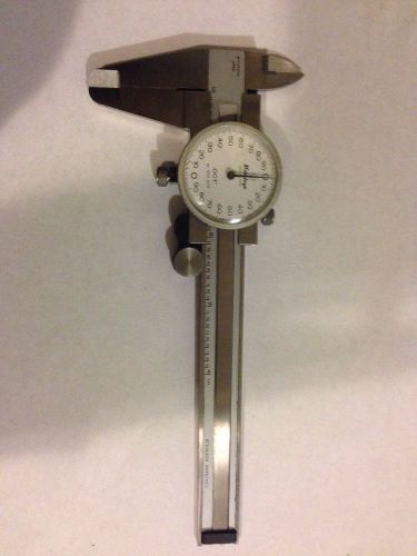 MITUTOYO Dial Caliper 0-4 x .001 Model 505-629